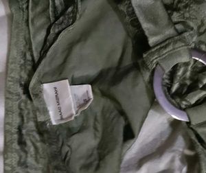 Green Floral Bikini pnty