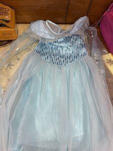 Elsa Frozen ball gown
