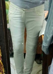 White Denim Jeans