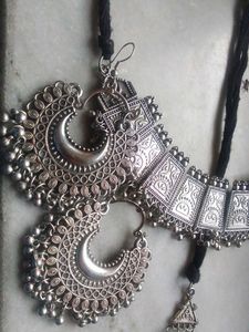 Oxidised Jwellery Set