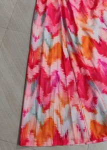 Colorful Chevron Maxi Skirt