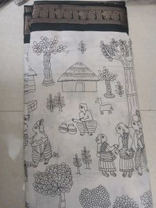 Elegant Saree with Art