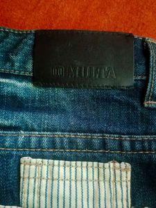 Denim Distressed Shorts