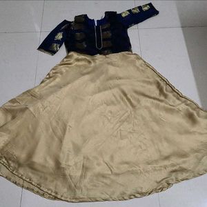 Partywear One piece dress for girls