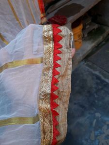 Off White Colour Dupatta