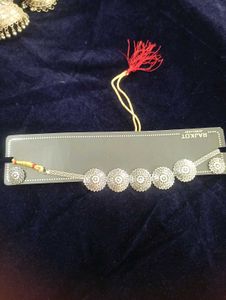Silver Oxidized Jewelry Set