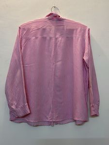 pink striped shirt for ladies