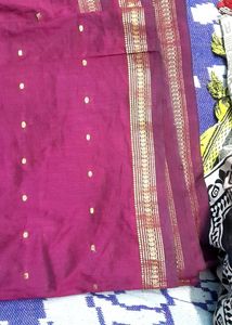 Grape Wine Color Amazing saree😍🤎