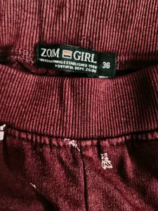Combo Of Cute Character Wool Print Pants For Girls
