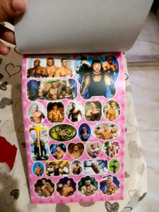 WWE Stickers Book