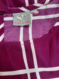 4XL Georgette Knee-Length Dress