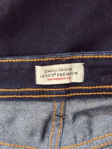 Levis Raw Wash Dark Blue Denim Jean Original New