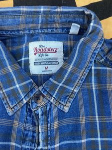 Blue Checked Casual Shirt