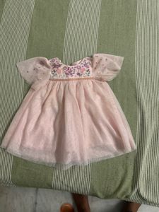 Beautiful Designer Frock Soft And Comfy 6-12 Month