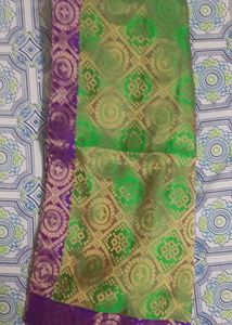 Green &amp; Purple Lehenga Choli