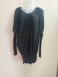Unique Black Dress/Top