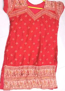 Blue color Stripted Design Kurta