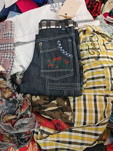Embroidered Denim Jeans