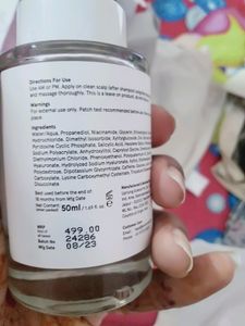 Minimalist Scalp Serum For Hair Growth