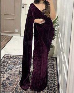 Premium Elegant Velvet Saree