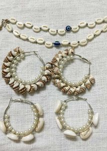 Earings and anklet combo