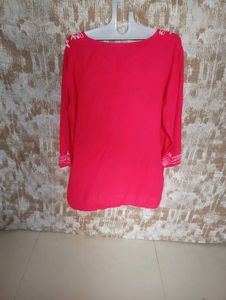 Elegant Embroidered Kurta