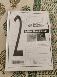 MBA Packet-2 by Career Launcher