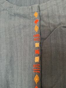 NAVY BLUE COLOR KURTI