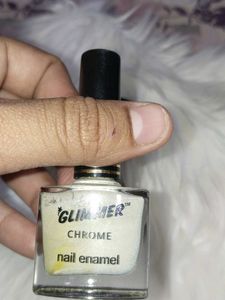 Glimmer Chrome Nail Enamel Duo