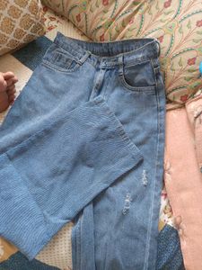 Blue Baggy Jeans