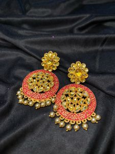 Elegant Kundan Earrings