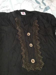 Black Kurta