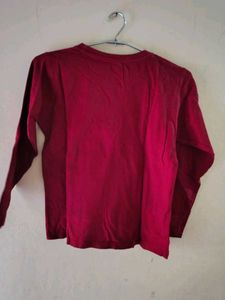Maroon Graphic T-Shirt