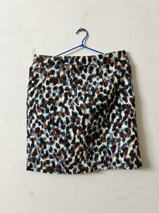 Pattern Short Skirt