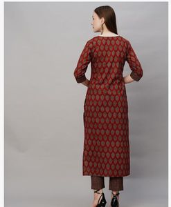 Women L Size Kurta With Pants