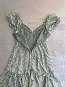 Floral Print Mini Dress Size Xs