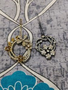 Rhinestone Hair Pins (Set of 2)