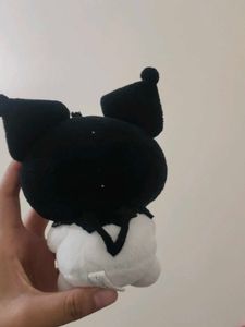 Cute Kuromi Plushie with Heart - Used