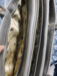 Large Grey Shoulder Bag - Never Used