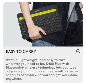 Logitech K480 Bluetooth Wireless Keyboard
