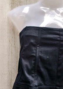 Black Strapless Dress