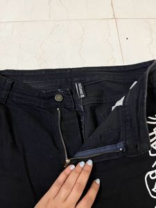 Sassafaras Flared denims Line art Print