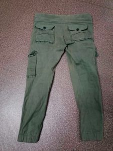 Olive Green Cargo Pants