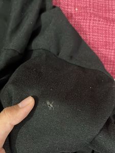Oversized Black Hoodie