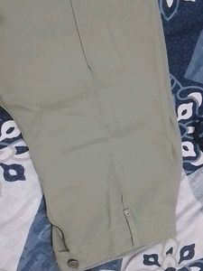 Olive Green Wide Leg Pants