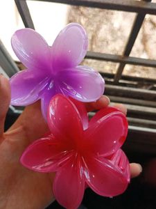 Flower Hair Clips