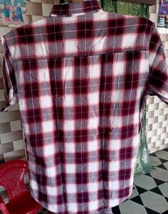 Combo Red &amp; White Short Sleeve Shirt Set Of 3