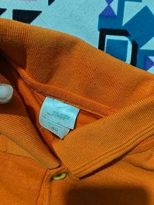 Orange Polo T-Shirt