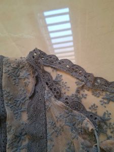 Lace Detailed Long Sleeve Top