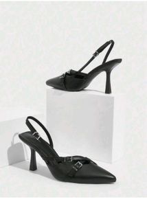 Jm Looks Kitten Heels/ Size 5/ 38, New With Tag